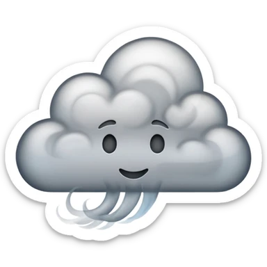 communication through smoke sticker