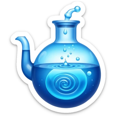 magic potion blue, ball dial sticker