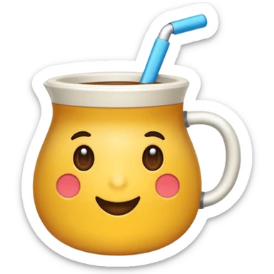 Kupa w całusach sticker