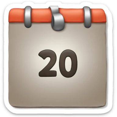 calendar date 22 of november sticker