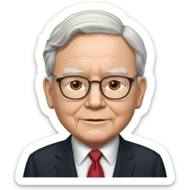 warren buffet sticker