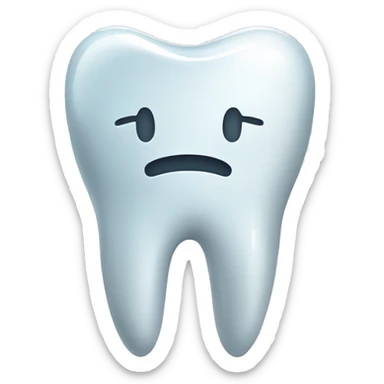 tooth dental brace sticker