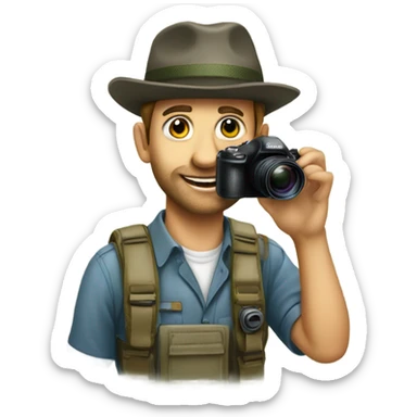 Photographe wildlife  sticker