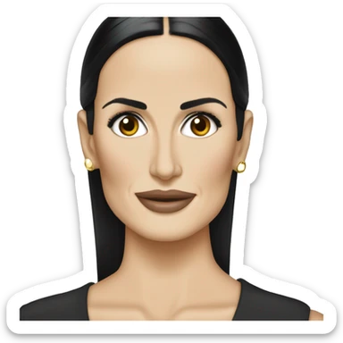 Demi Moore sticker