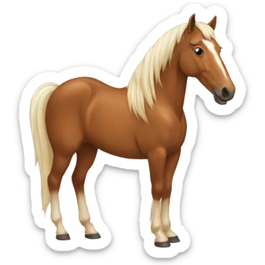 Petah, the horse is here. sticker