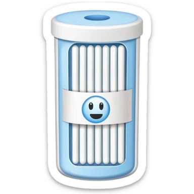 ear cotton sticks packet sticker