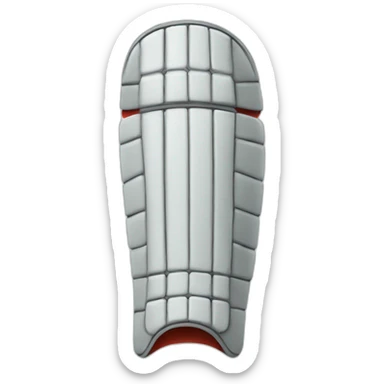 cricket leg pads sticker