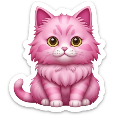 pink cat 🐱  sticker