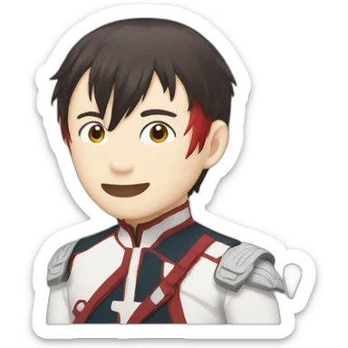 shoto todoroki  sticker