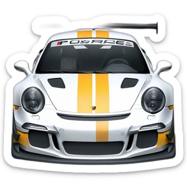 Porsche 911 GT3 RSR sticker