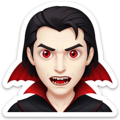 Vampire sticker