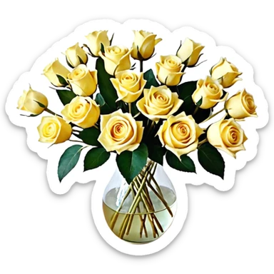 букет из ромашек sticker