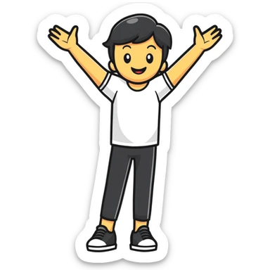 new person joining a group sticker