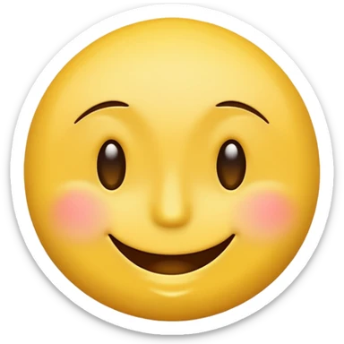 Emoji, smiley face with 1 eye closed sticker
