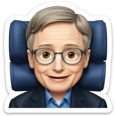 Stephen hawking sticker