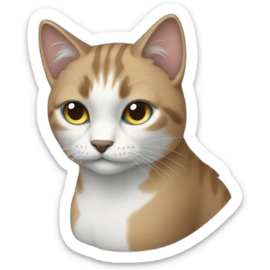 Gato azul ruso sticker