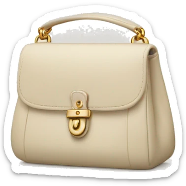 Cream coach bag sticker