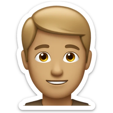 light brown tone productivity sticker