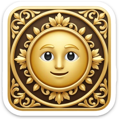 On the left symbol sticker