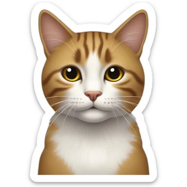 Gatos negros con estilo sticker