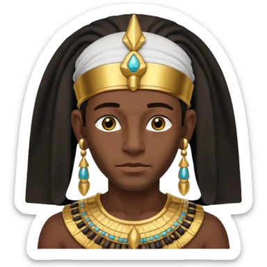 Egyptian man sticker