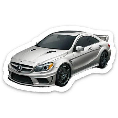 Mercedez benz evo sticker
