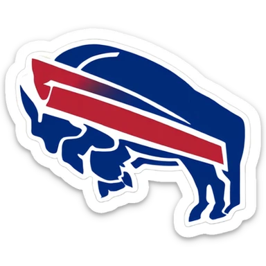 NFL Buffalo Bills logo sticker