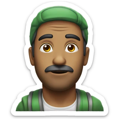 rana que esta pensativa sticker