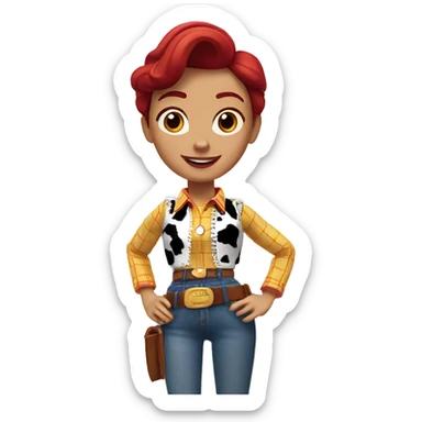 Jessie from Toy Story  sticker