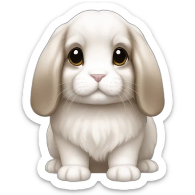 holland lop sticker