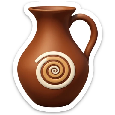Spiral Pottery Vase sticker