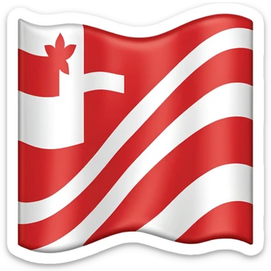 Seeland country flag sticker