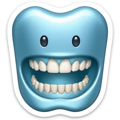 Appareil dentaire sticker