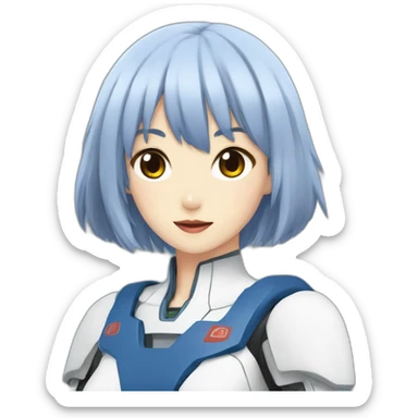 Rei ayanami sticker