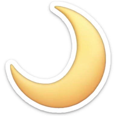 moon and stars  sticker