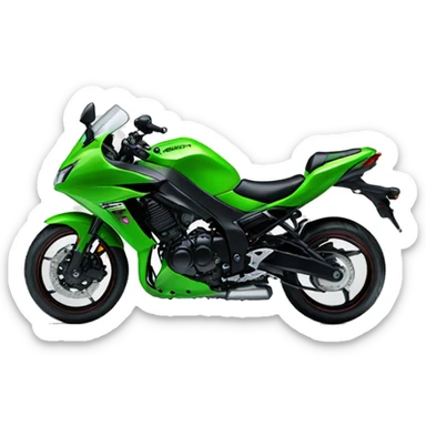 kawasaki motor sticker