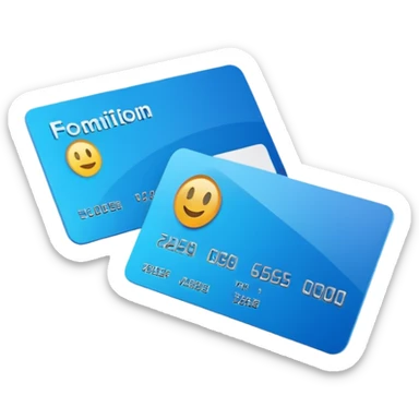 3D corporate card where #FF3D00 is the main visual element, with simple ‘WAD’ text and no other markings (no digits, no logos, no chip). Minimal, modern, high-end. sticker