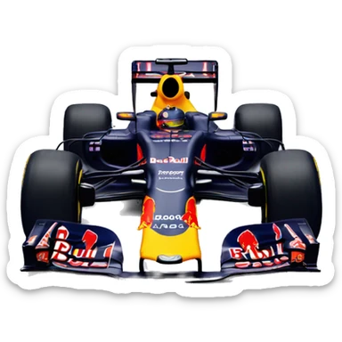 Red Bull f1 car sticker