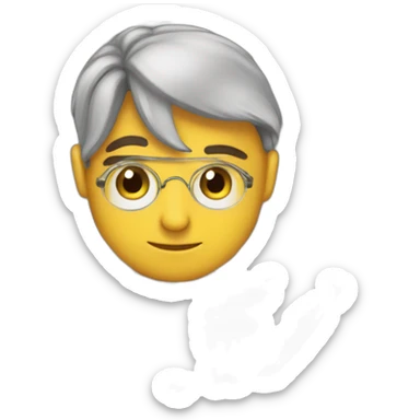 read a book by 5 pm sticker