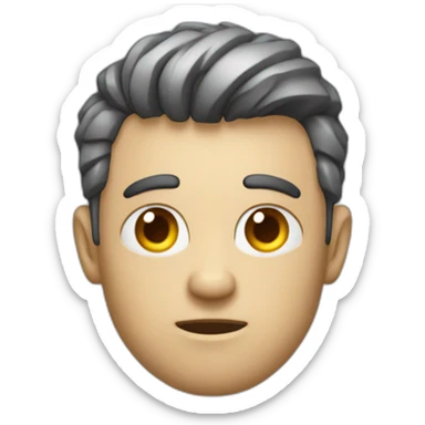 software developer upset at AI because it believes his idea is too inappropriate sticker