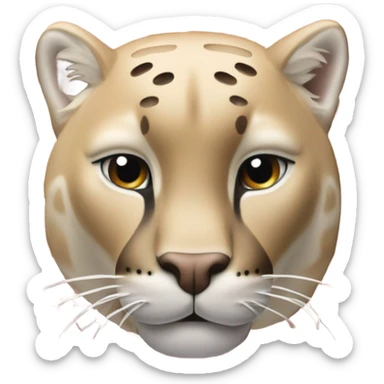 The brand puma sticker