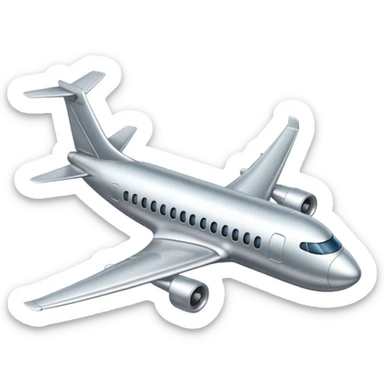 AIRPLANE WITHOUT BACKGROUND sticker