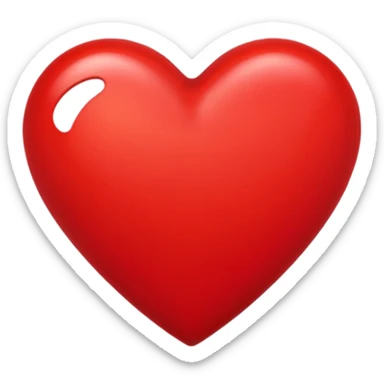 Coeur original sticker