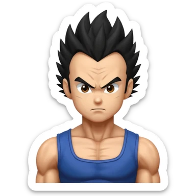 vegeta sticker