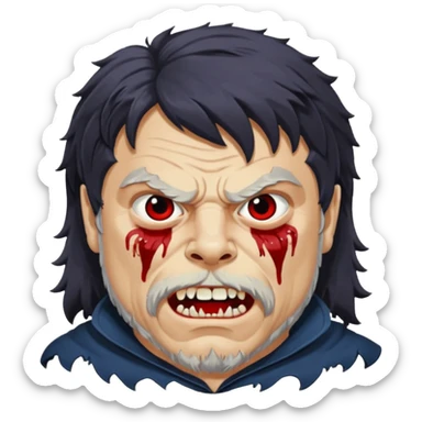 Oliver Reed as The Werewolf sticker