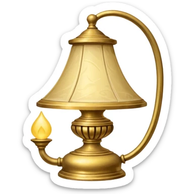 La lampe d'Aladdin  sticker