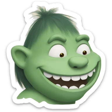 moomin troll sticker