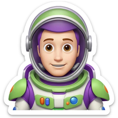 Buzz Lightyear from Toy Story sticker