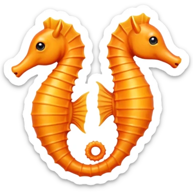 seahorse emoji sticker