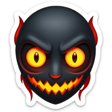 Kingdom hearts heartless icon sticker